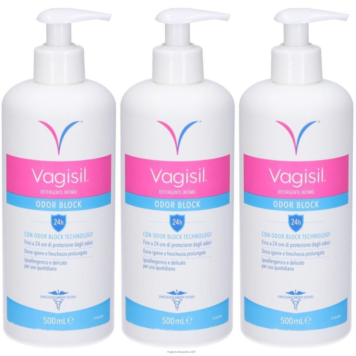 Trova Offerte di vagisil detergente odor block 500 ml 3x500 ml e compra online