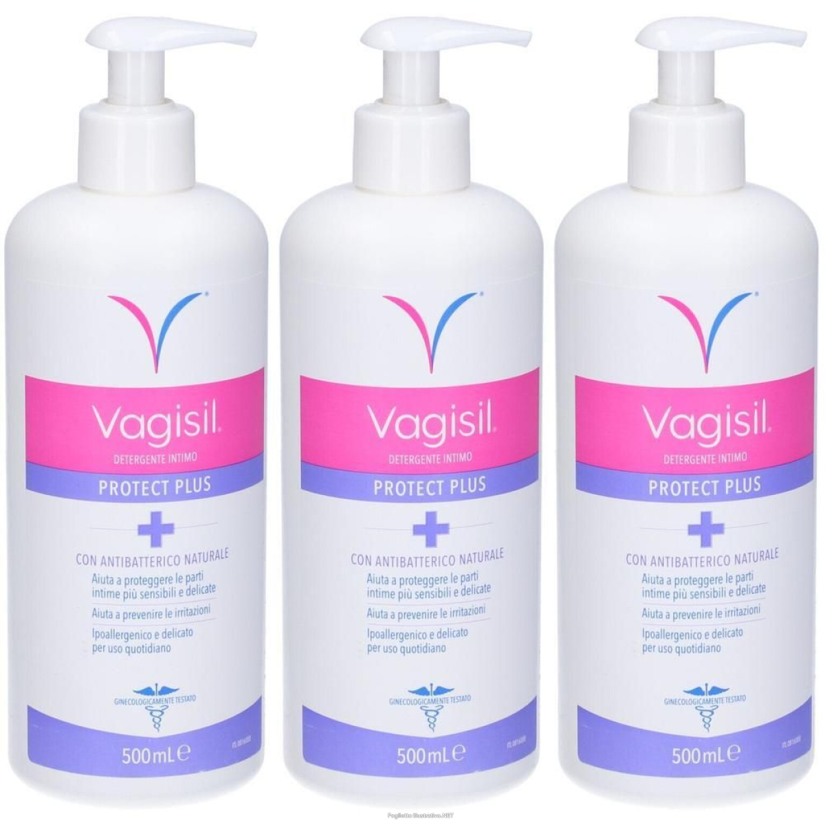 Trova Offerte di vagisil detergente protect plus 500 ml 3x500 ml e compra online