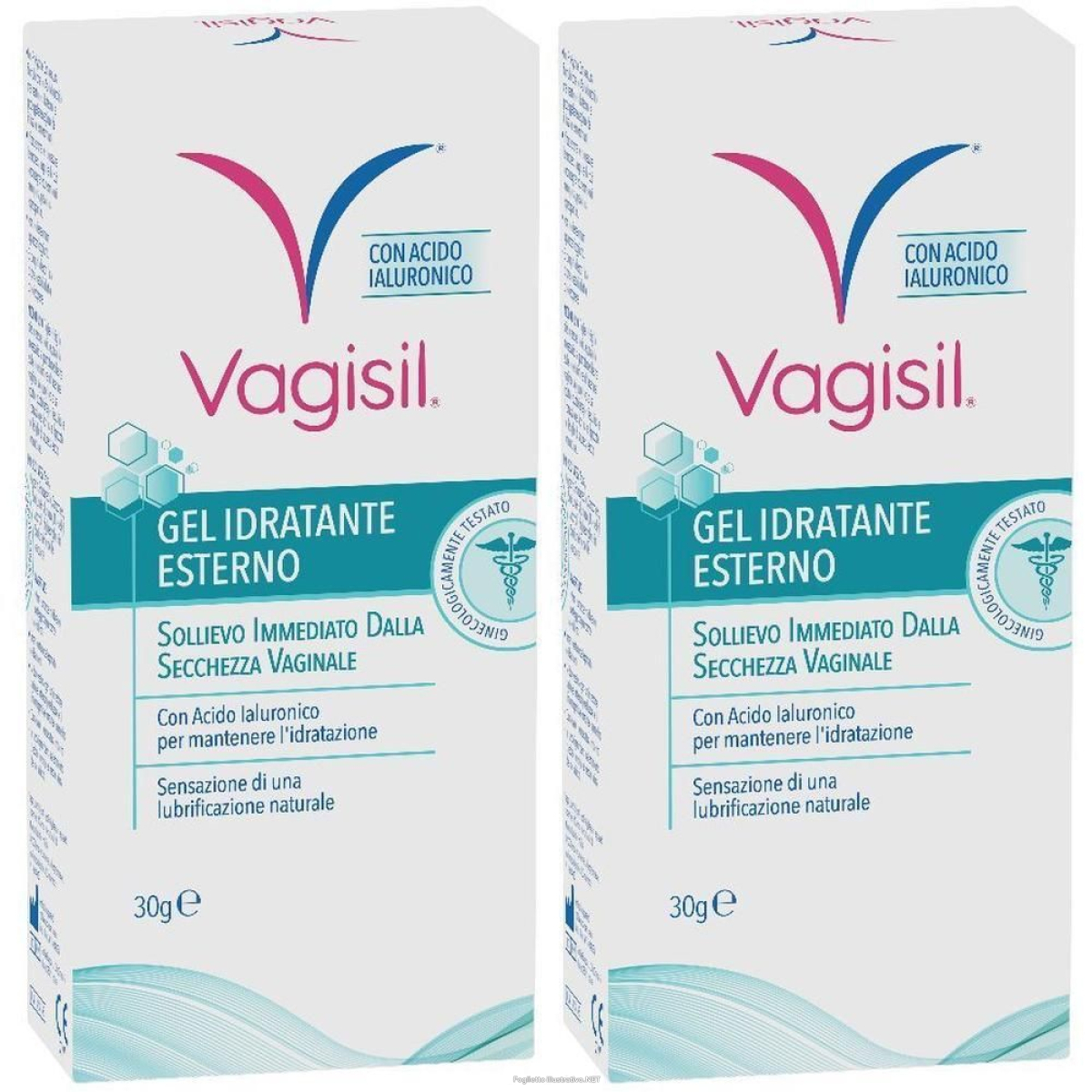 Trova Offerte di vagisil gel idratante esterno con acido ialuronico 2x30 g lubrificante e compra online