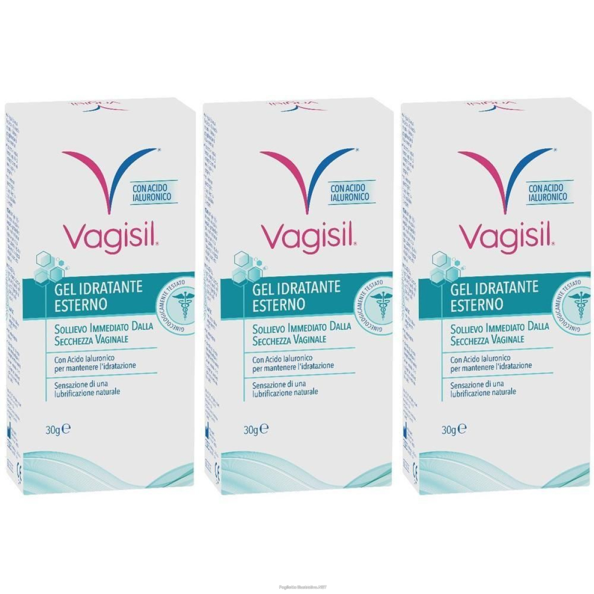 Trova Offerte di vagisil gel idratante esterno con acido ialuronico 3x30 g lubrificante e compra online