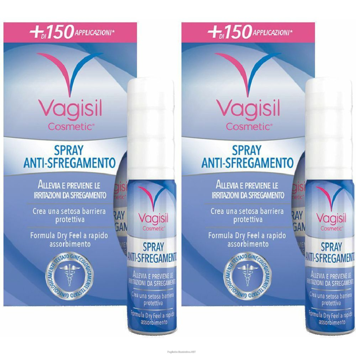 Trova Offerte di vagisil® spray anti-sfregamento set da 2 2x30 ml e compra online