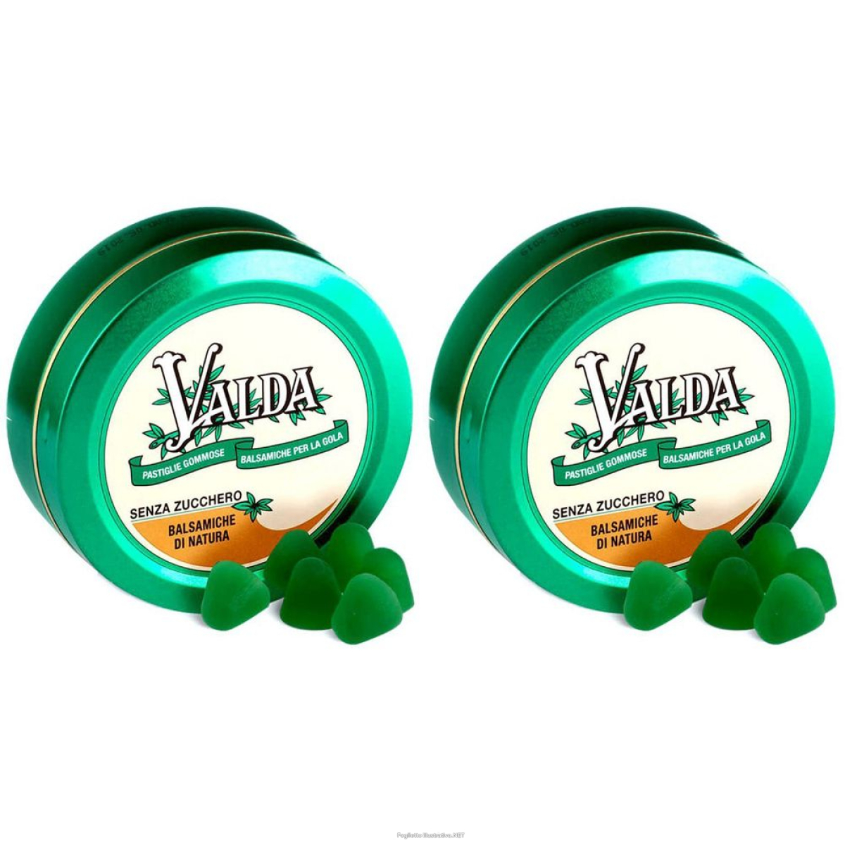 Trova Offerte di valda® classiche s/zucchero set da 2 2x50 g caramelle e compra online