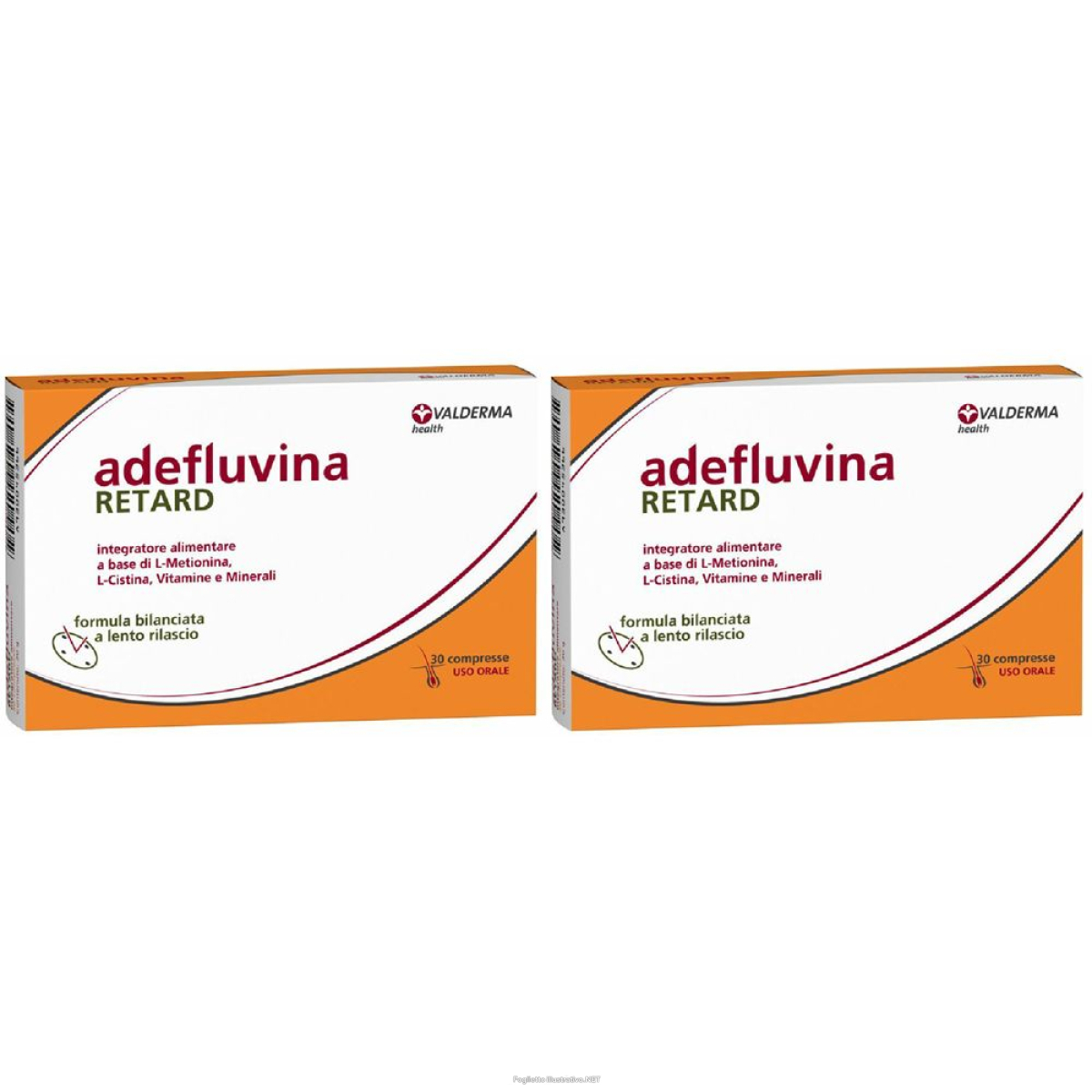 Trova Offerte di valderma adefluvina retard set da 2 2x30 pz compresse e compra online