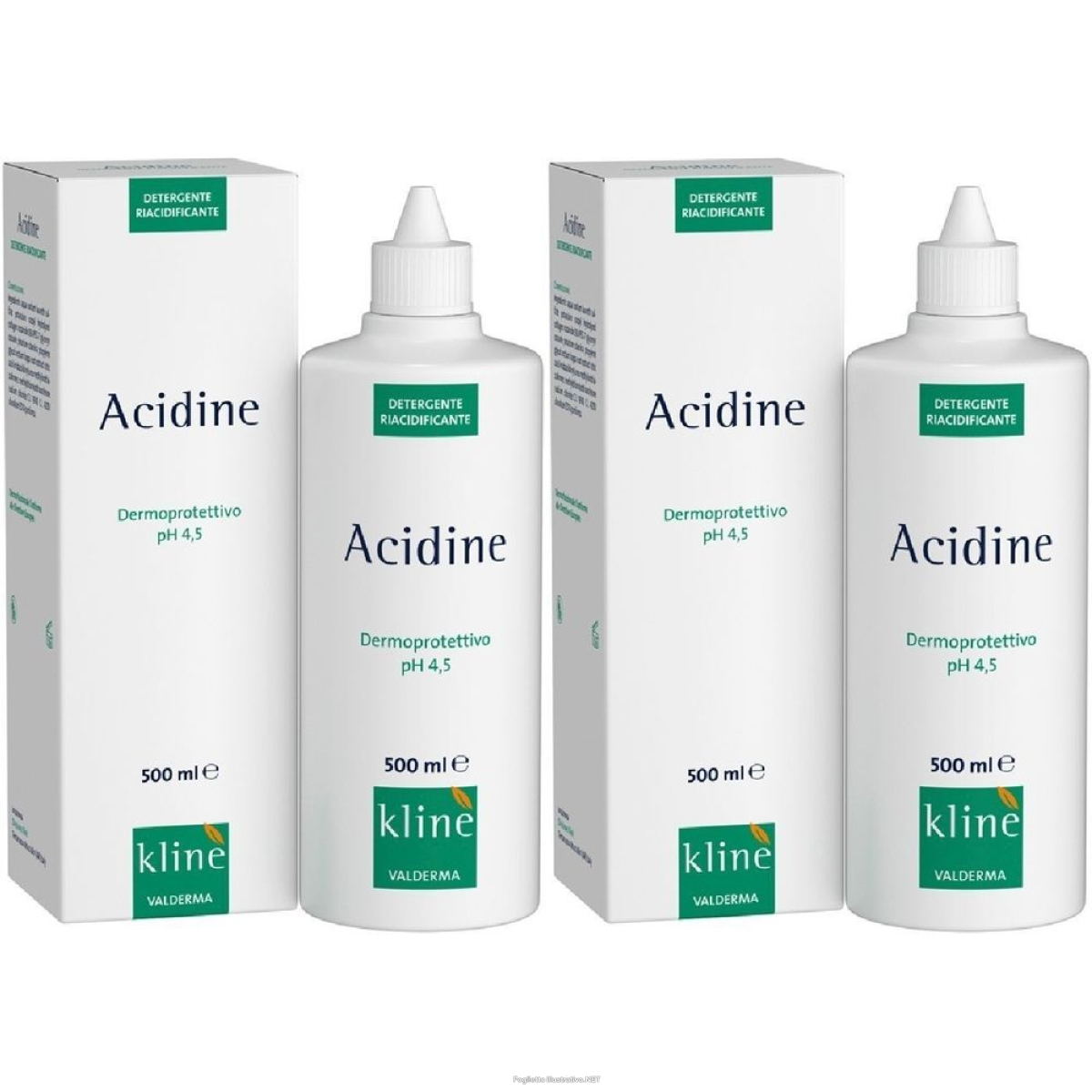 Trova Offerte di valderma kliné® acidine detergente set da 2 2x500 ml liquido e compra online