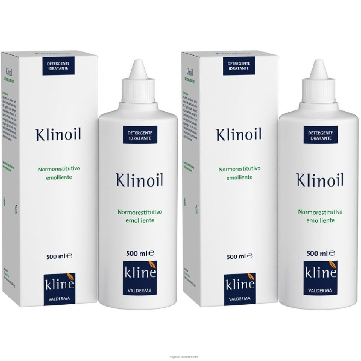 Trova Offerte di valderma kliné® klinoil detergente set da 2 2x500 ml olio e compra online
