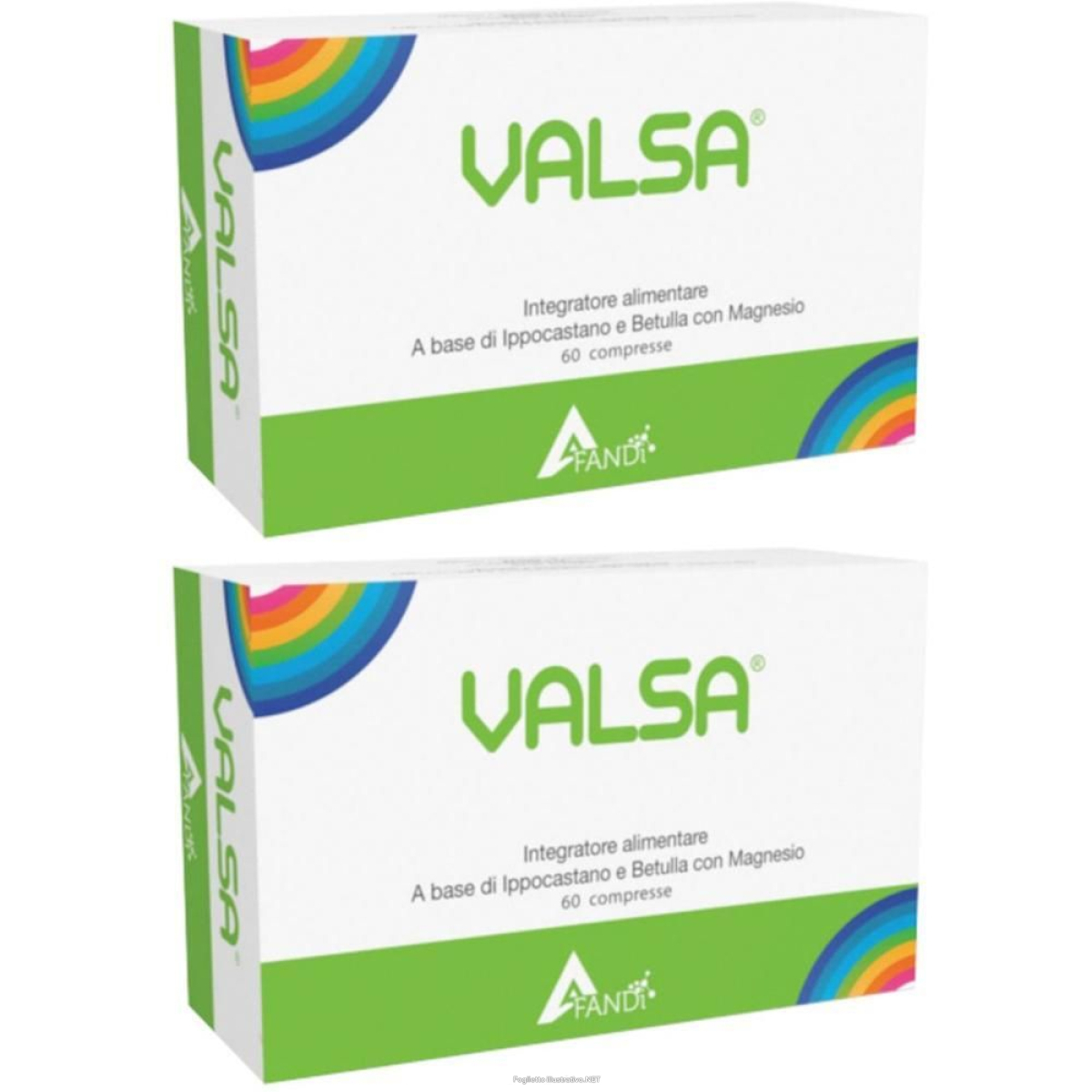 Trova Offerte di valsa 60 compresse 2x72 g e compra online