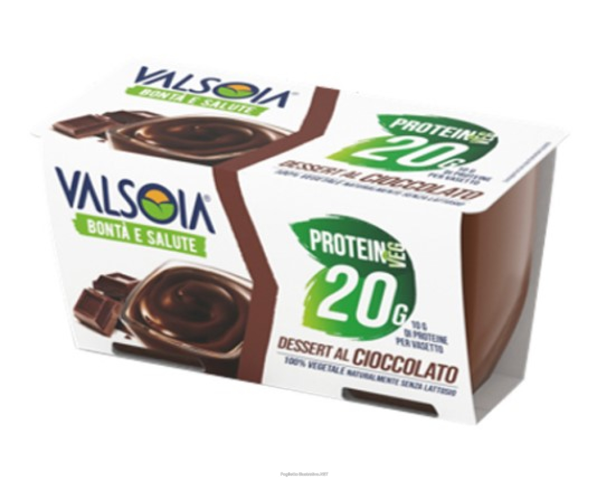 Trova Offerte di valsoia protein vegetale dessert proteico al cioccolato 2x115g e compra online