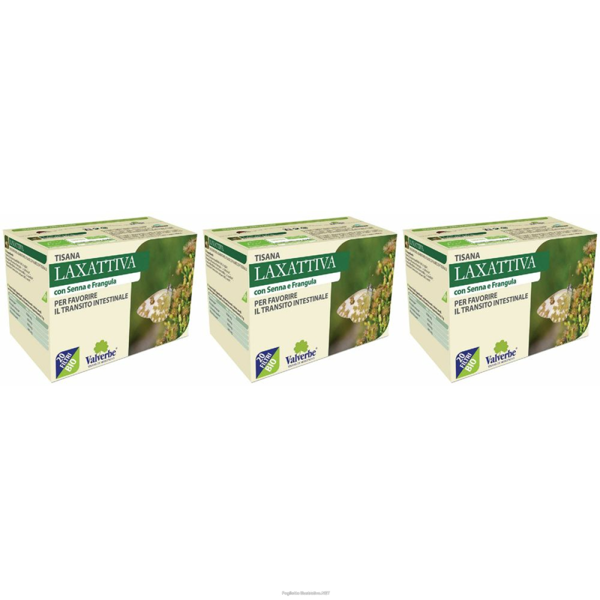Trova Offerte di valverbe tisana laxattiva set da 3 3x30 g tè e compra online