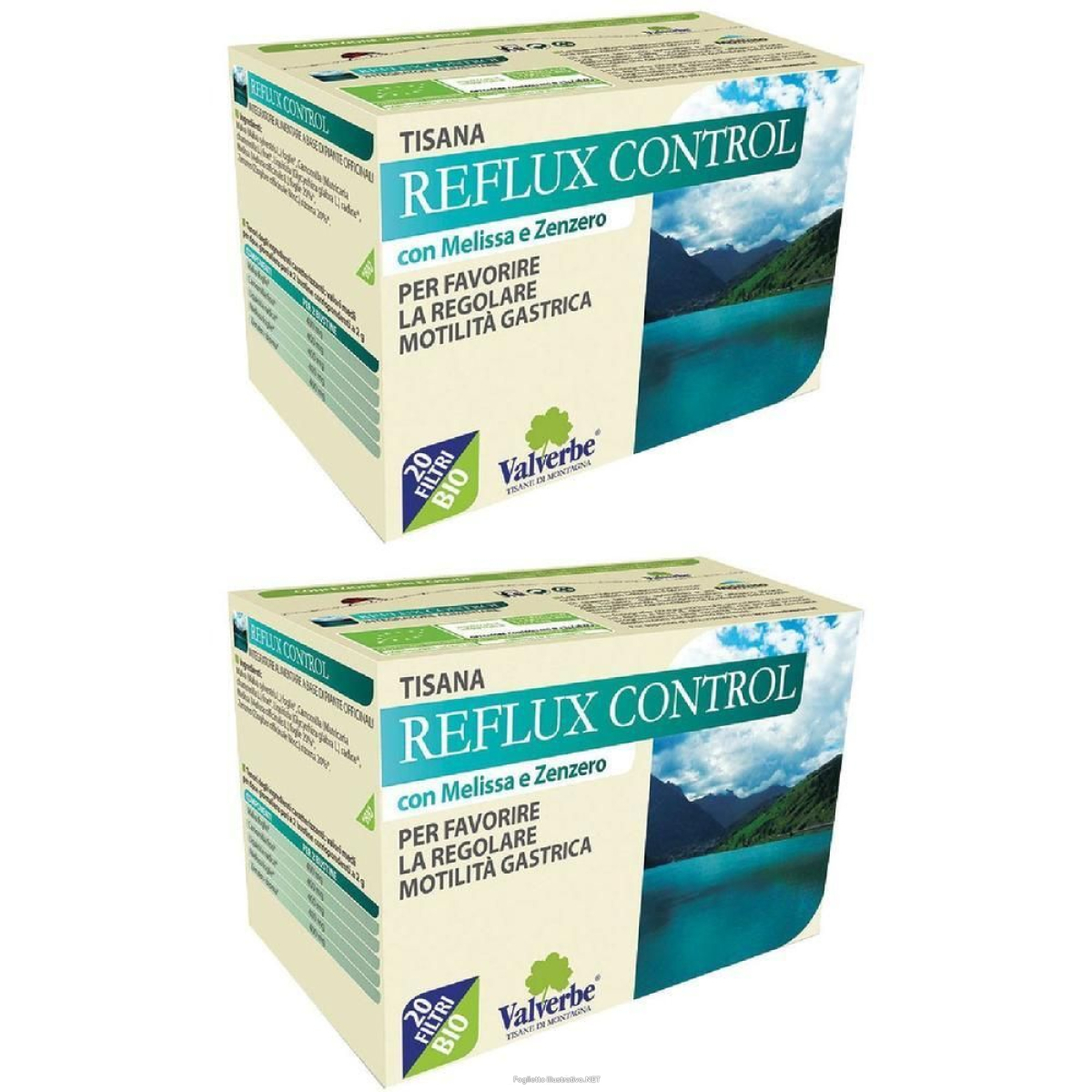Trova Offerte di valverbe tisana reflux control con melissa e zenzero 2x20 g e compra online