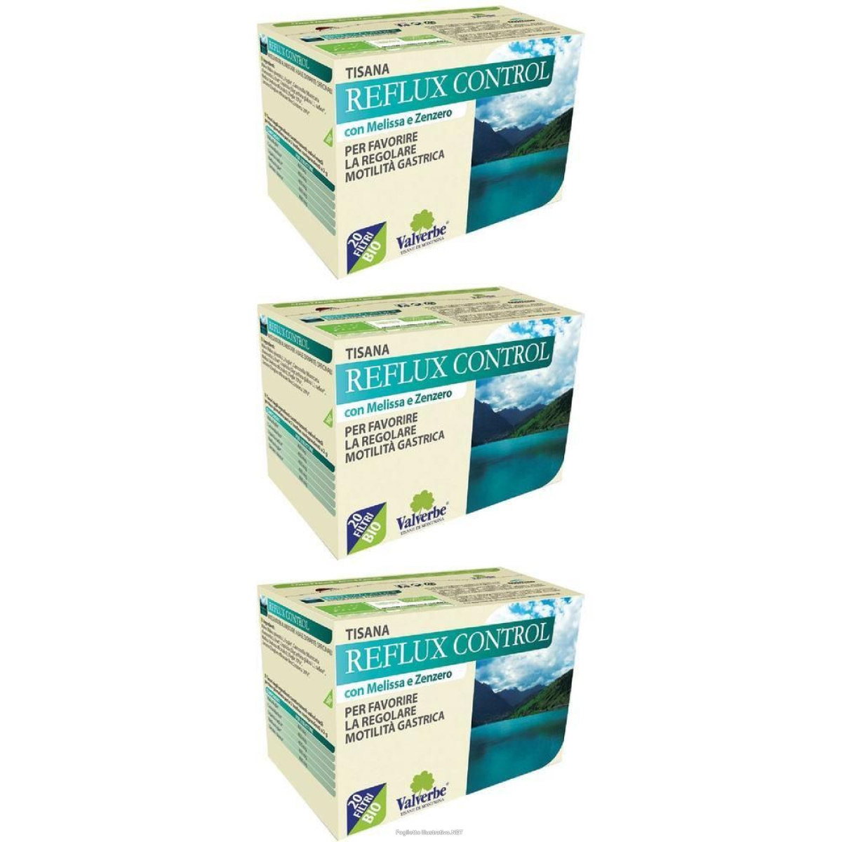 Trova Offerte di valverbe tisana reflux control con melissa e zenzero 3x20 g e compra online