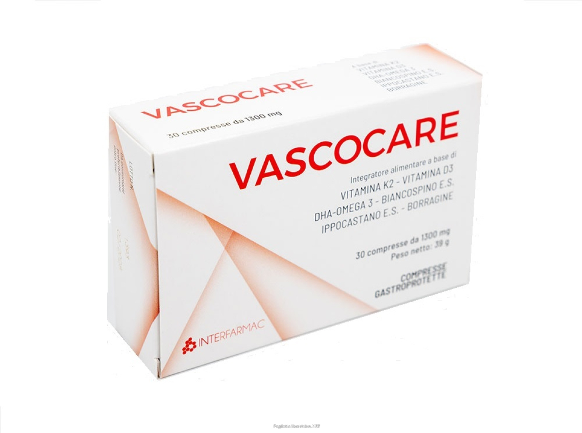 Trova Offerte di vascocare integratore per il benessere cardiocircolatorio 30 compresse e compra online