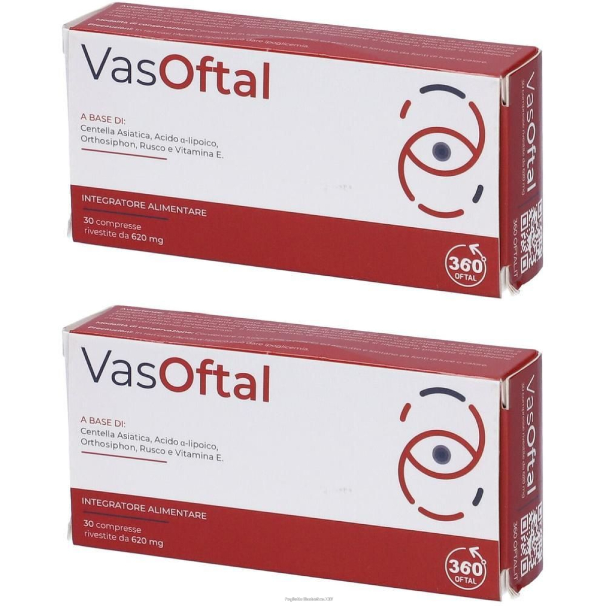 Trova Offerte di vasoftal 30 compresse rivestite 2x18,6 g rivestite con film e compra online