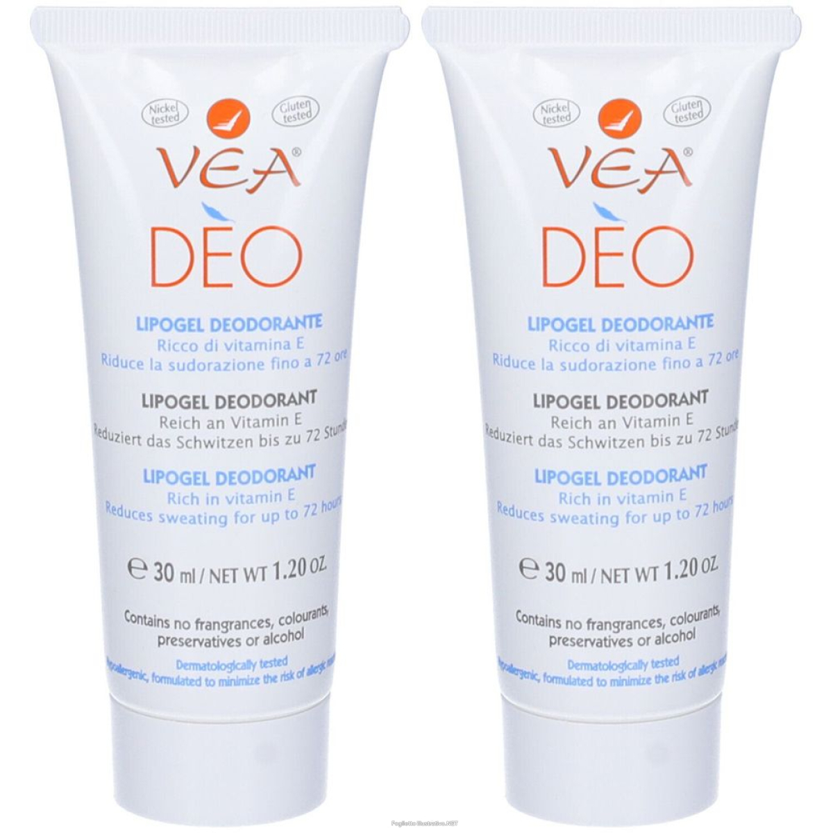 Trova Offerte di Vea Deo-Lipogel Deodorante Set da 2 2x30 ml Altro e compra online