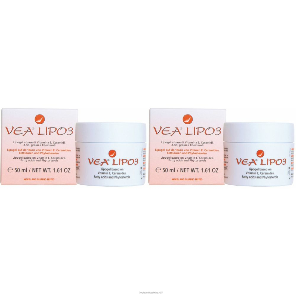 Trova Offerte di vea® lipo 3 set da 2 2x50 ml emulsione e compra online