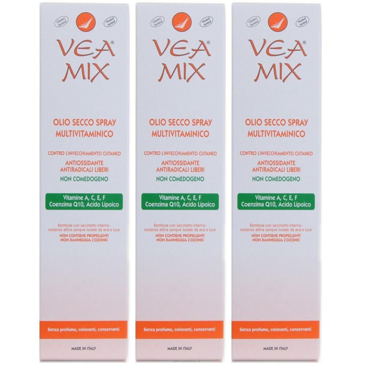Trova Offerte di vea mix olio secco spray 3x100 ml e compra online