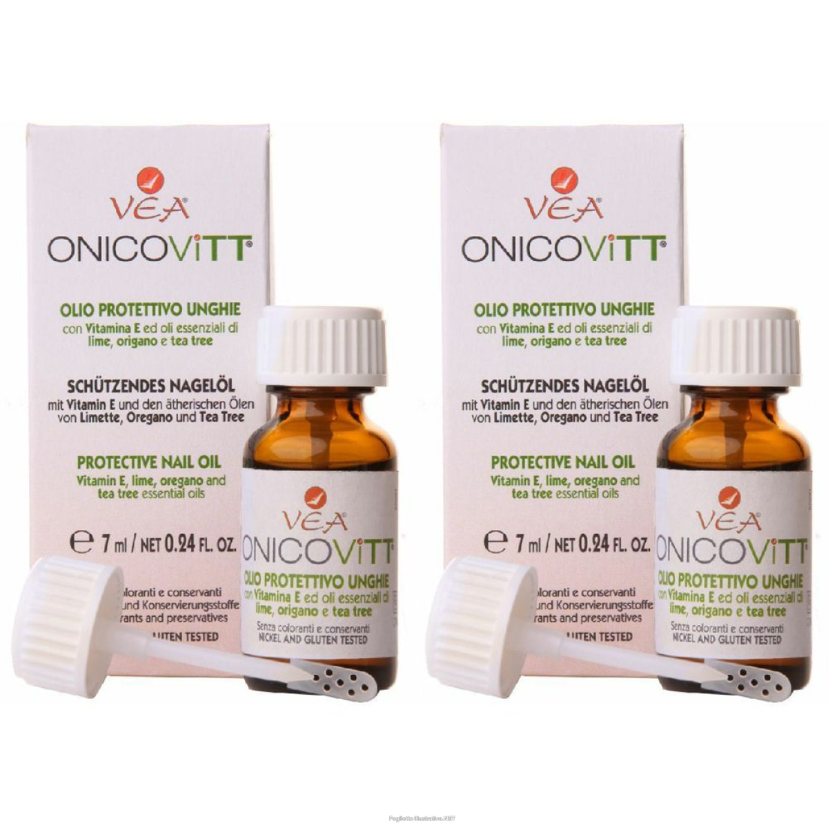 Trova Offerte di vea onicovitt® olio protettivo unghie set da 2 2x7 ml e compra online