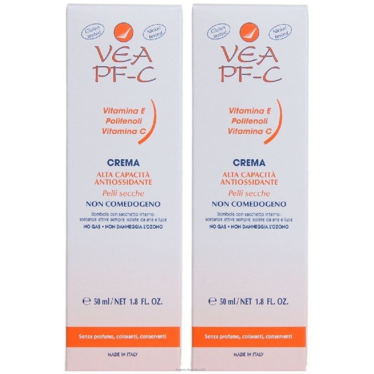 Trova Offerte di vea pf c vit e/polif/bomb 50ml in bomboletta airless set da 2 2x50 ml e compra online