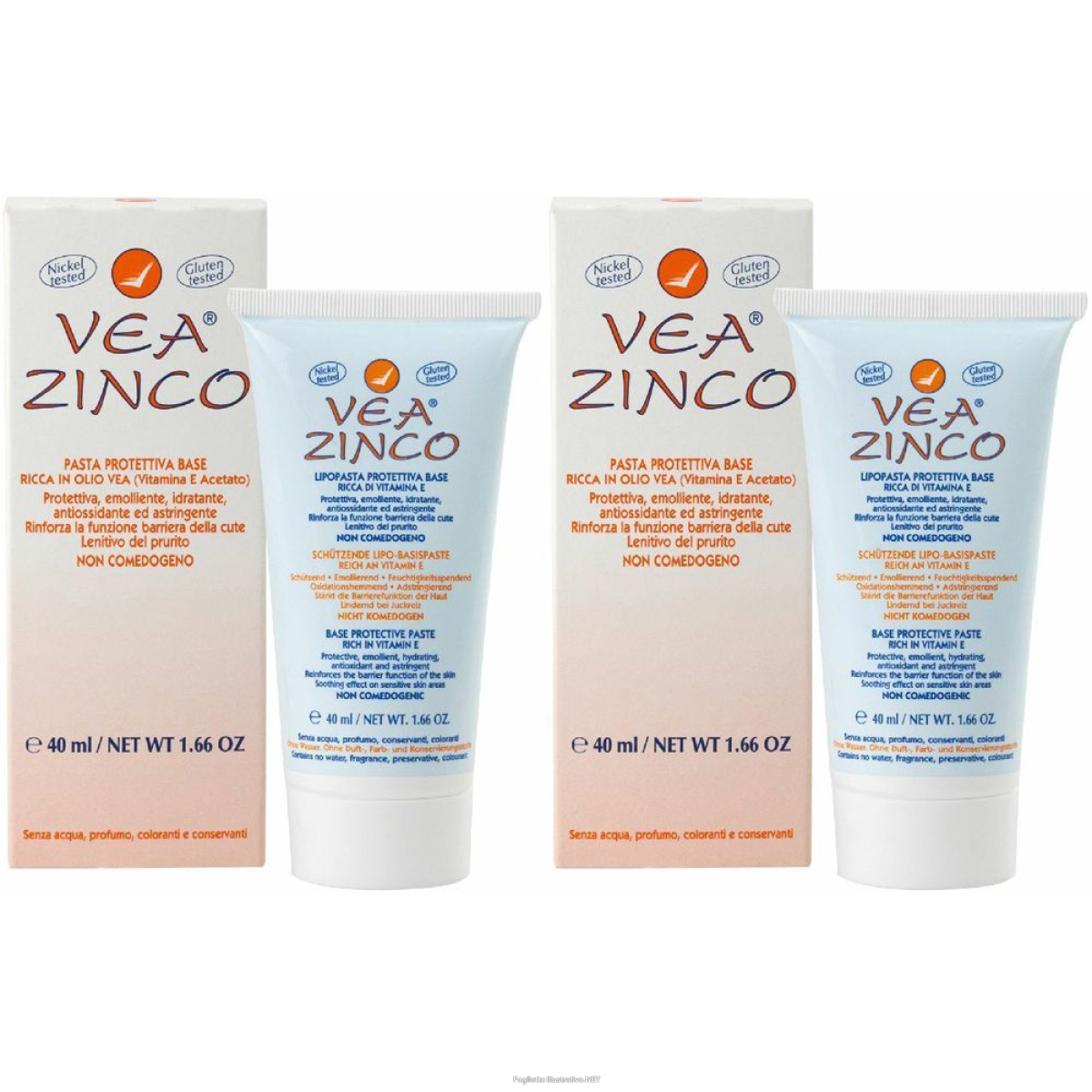 Trova Offerte di vea® zinco set da 2 2x40 ml pasta e compra online