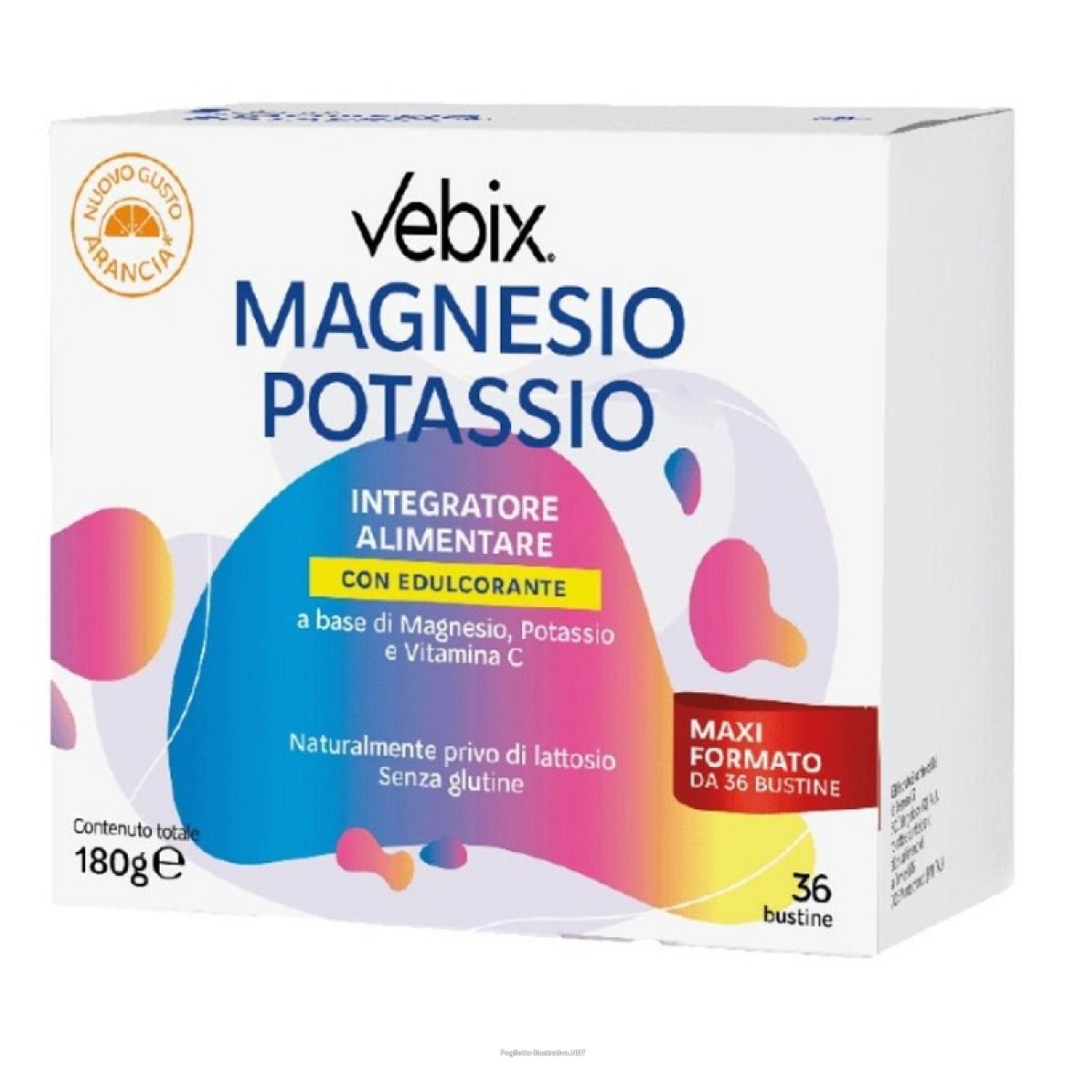 Trova Offerte di vebix magnesio potassio integratore per funzione muscolare energia e recupero 36 bustine e compra online