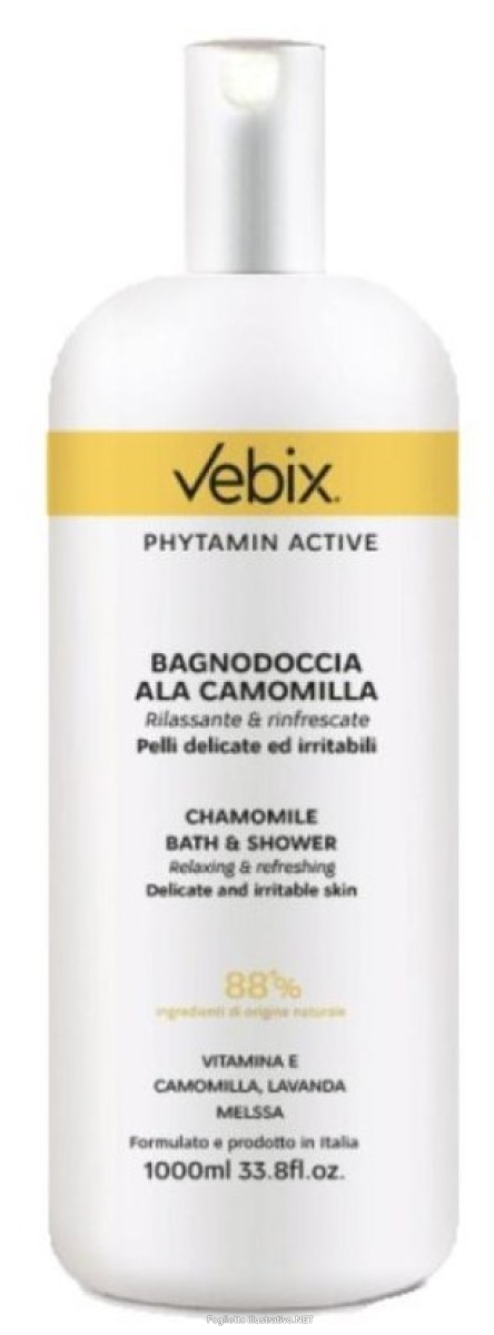 Trova Offerte di vebix phytamin active bagnodoccia alla camomilla 1000ml e compra online