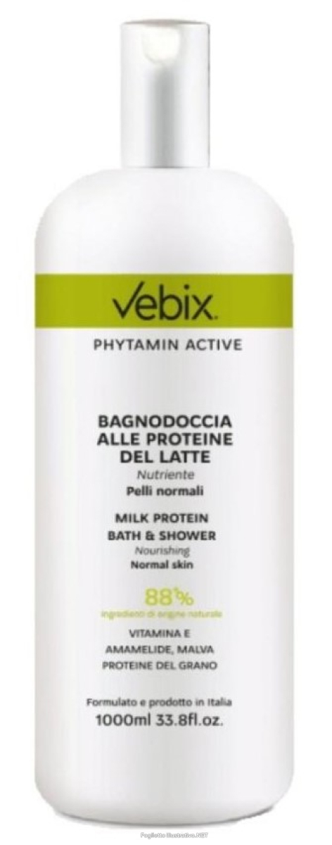 Trova Offerte di vebix phytamin active bagnodoccia alle proteine del latte 1 litro e compra online