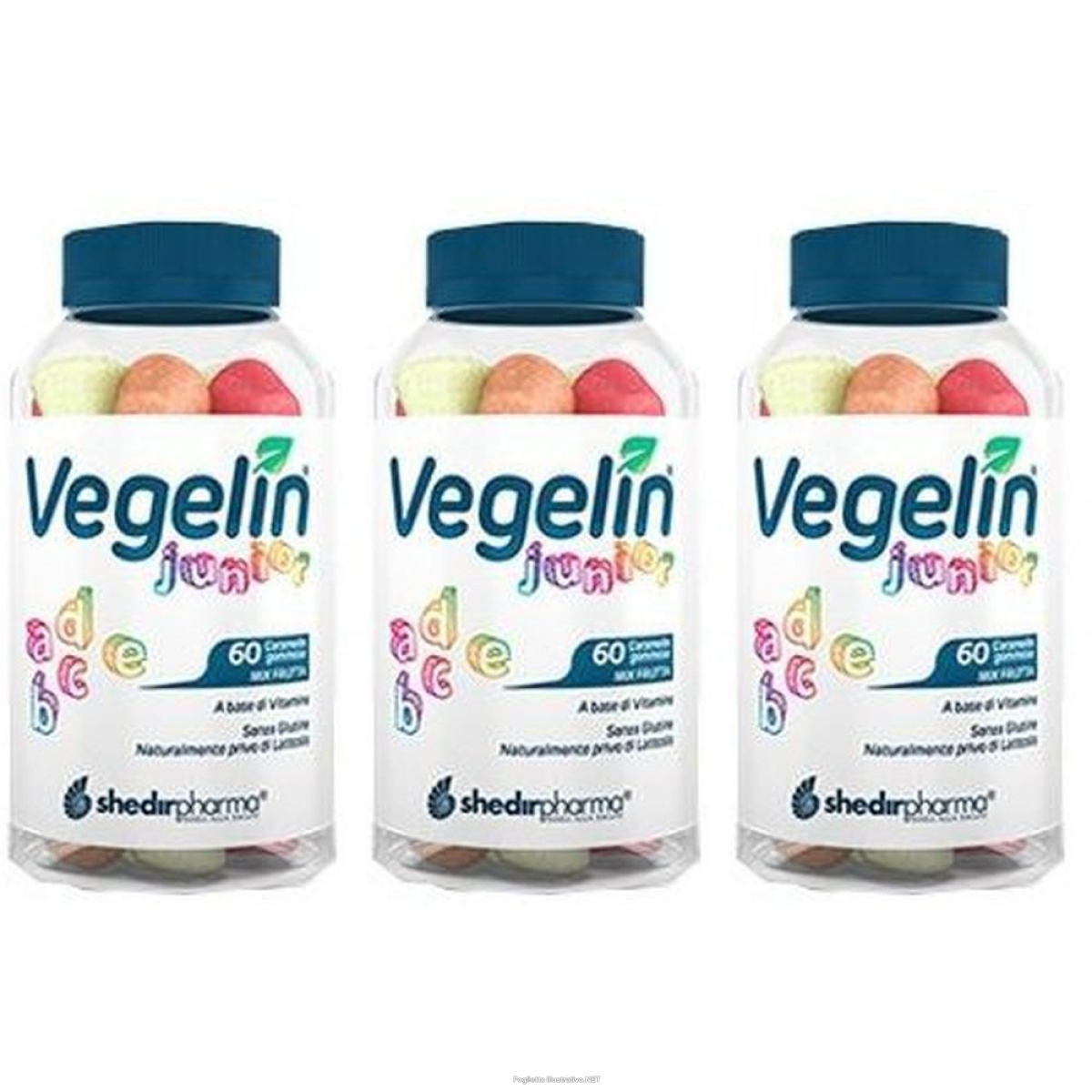 Trova Offerte di vegelin junior 60 caramelle gommose 3x60 pz e compra online