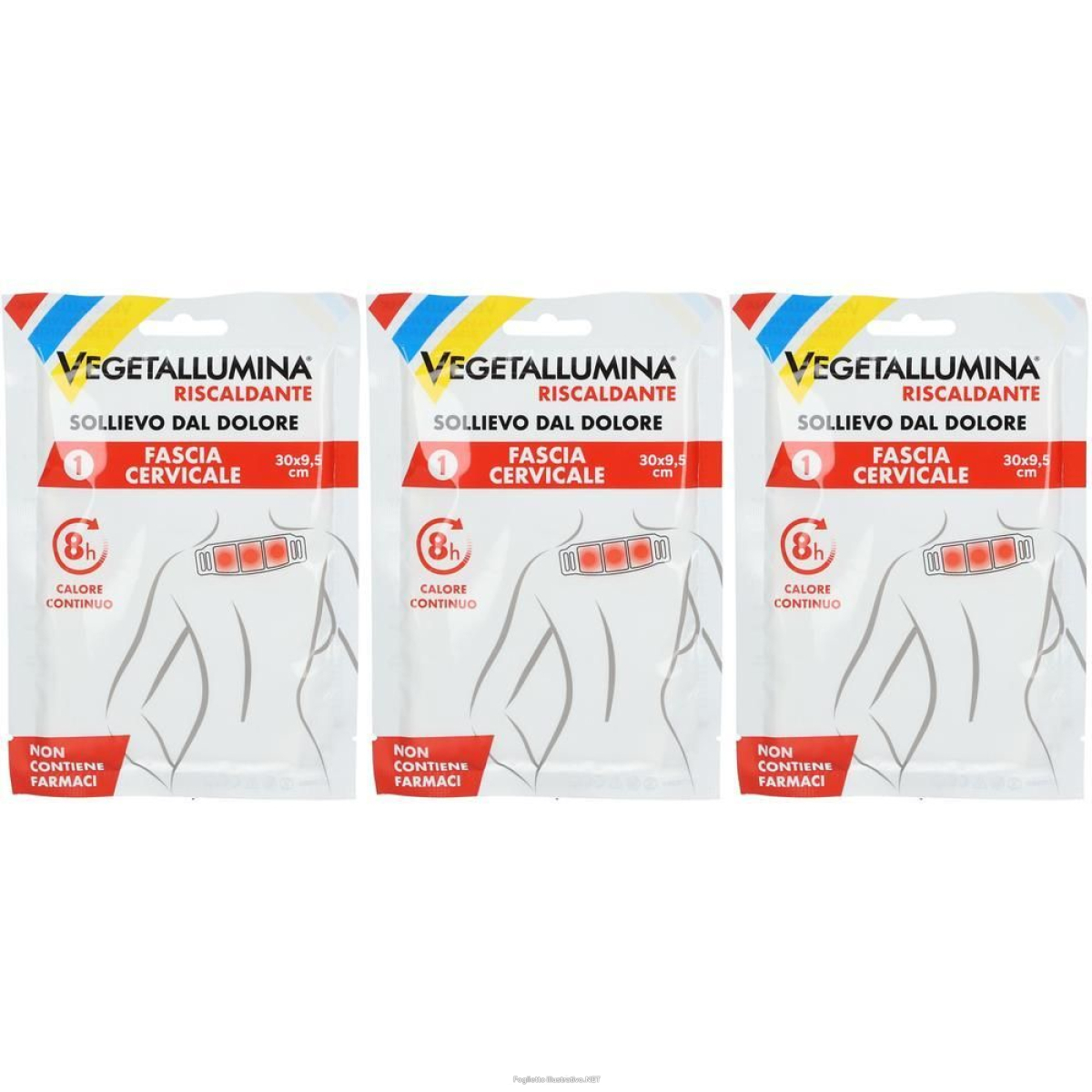 Trova Offerte di vegetallumina® fascia cervicale riscaldante 3x1 pz bendaggio/i e compra online