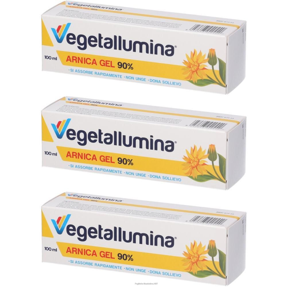 Trova Offerte di vegetallumina gel arnica 3x100 ml e compra online