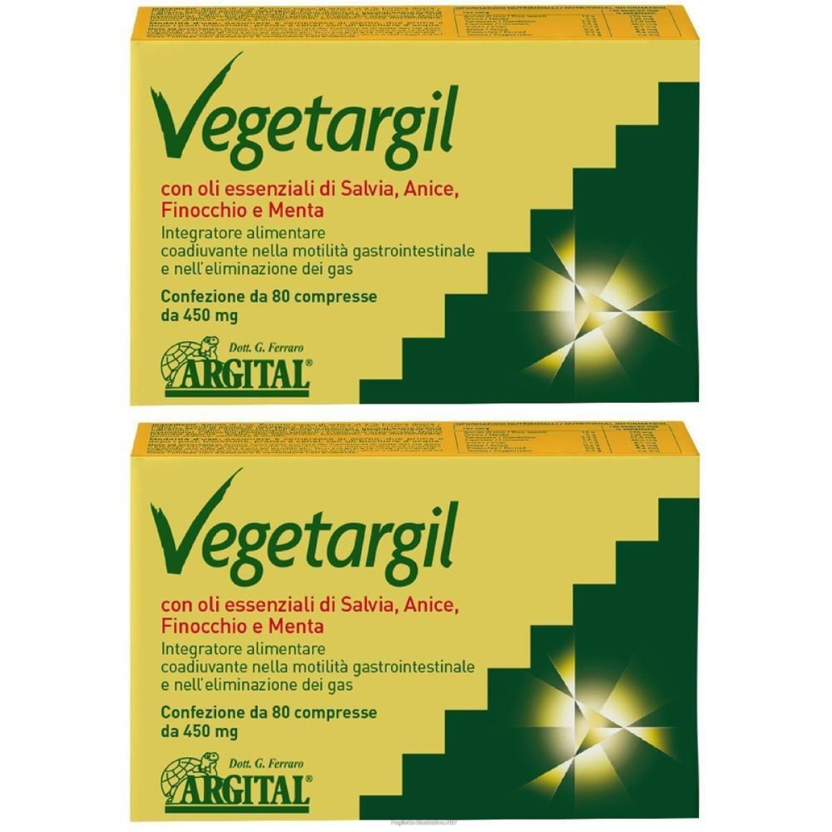 Trova Offerte di Vegetargil 80 Compresse 2x80 Pezzi e compra online