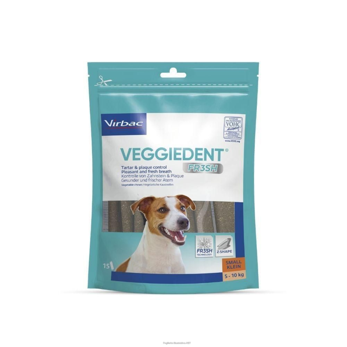 Trova Offerte di veggiedent fresh snack dentali per la pulizia dei denti del cane 4x15x e compra online