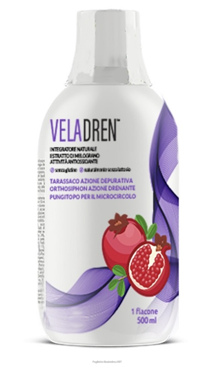 Trova Offerte di veladren integratore ad azione drenante e depurativa sospensione orale 500ml e compra online