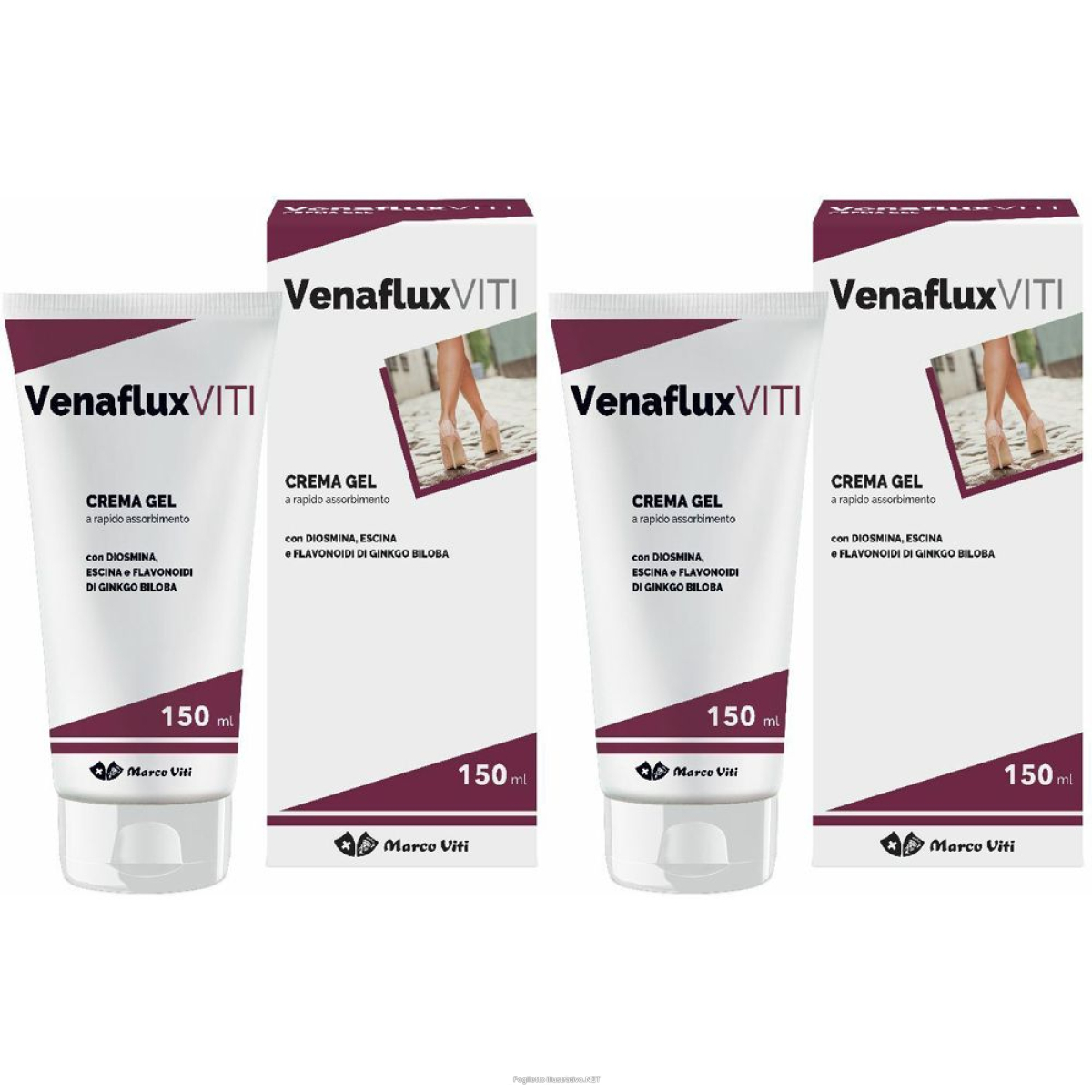 Trova Offerte di venaflux viti crema gel set da 2 - risparmia il 15% con codice: vit e compra online