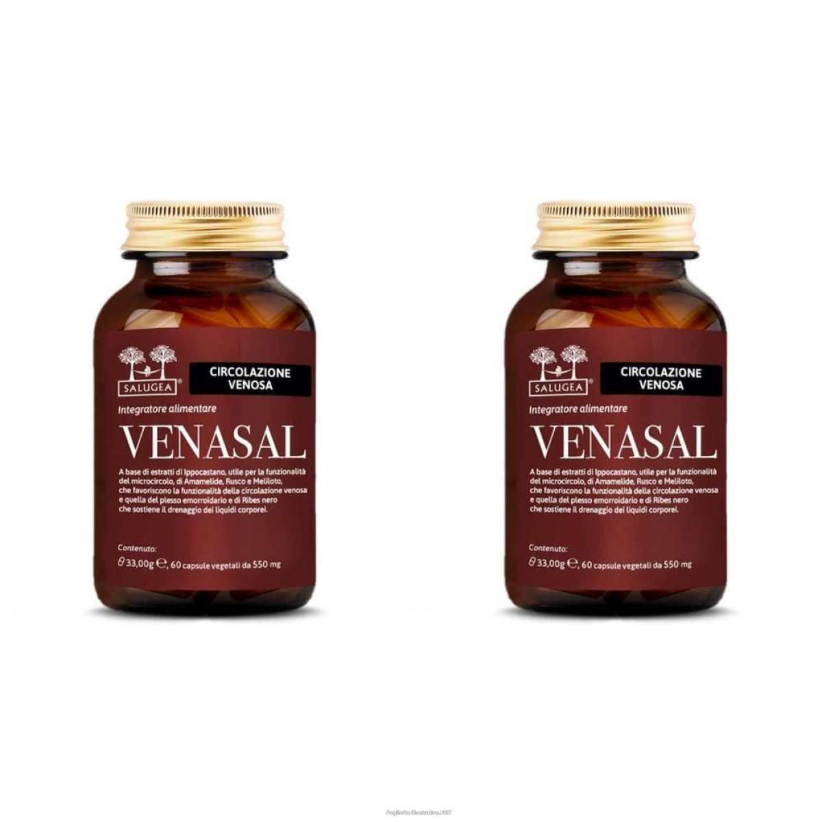 Trova Offerte di venasal salugea - vene e capillari capsule 2x60 pz capsule e compra online
