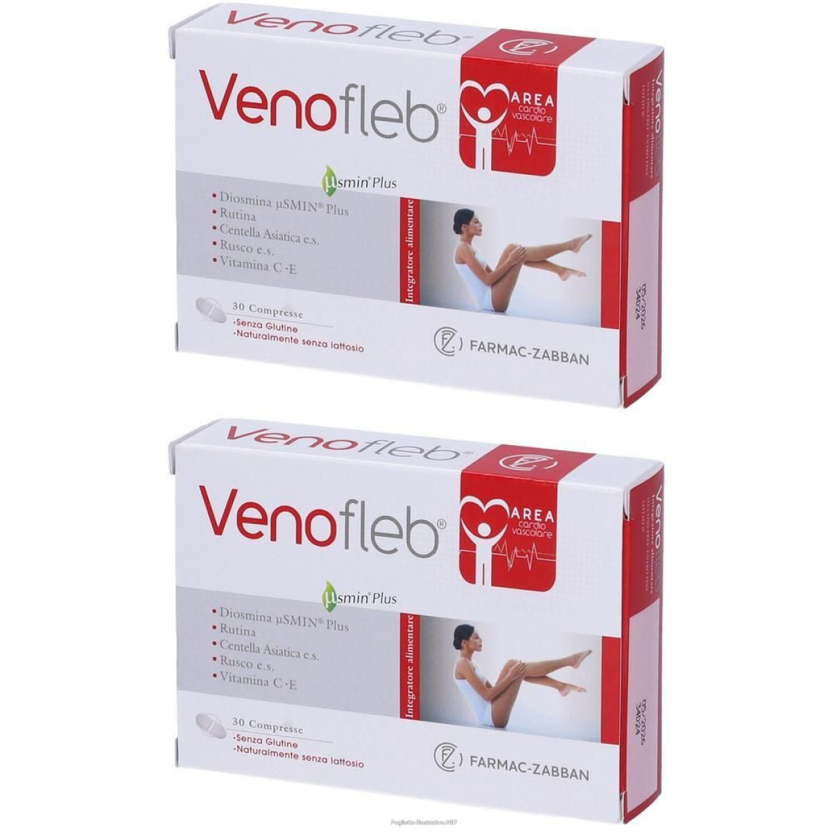Trova Offerte di venofleb 30 compresse 2x31,5 g e compra online
