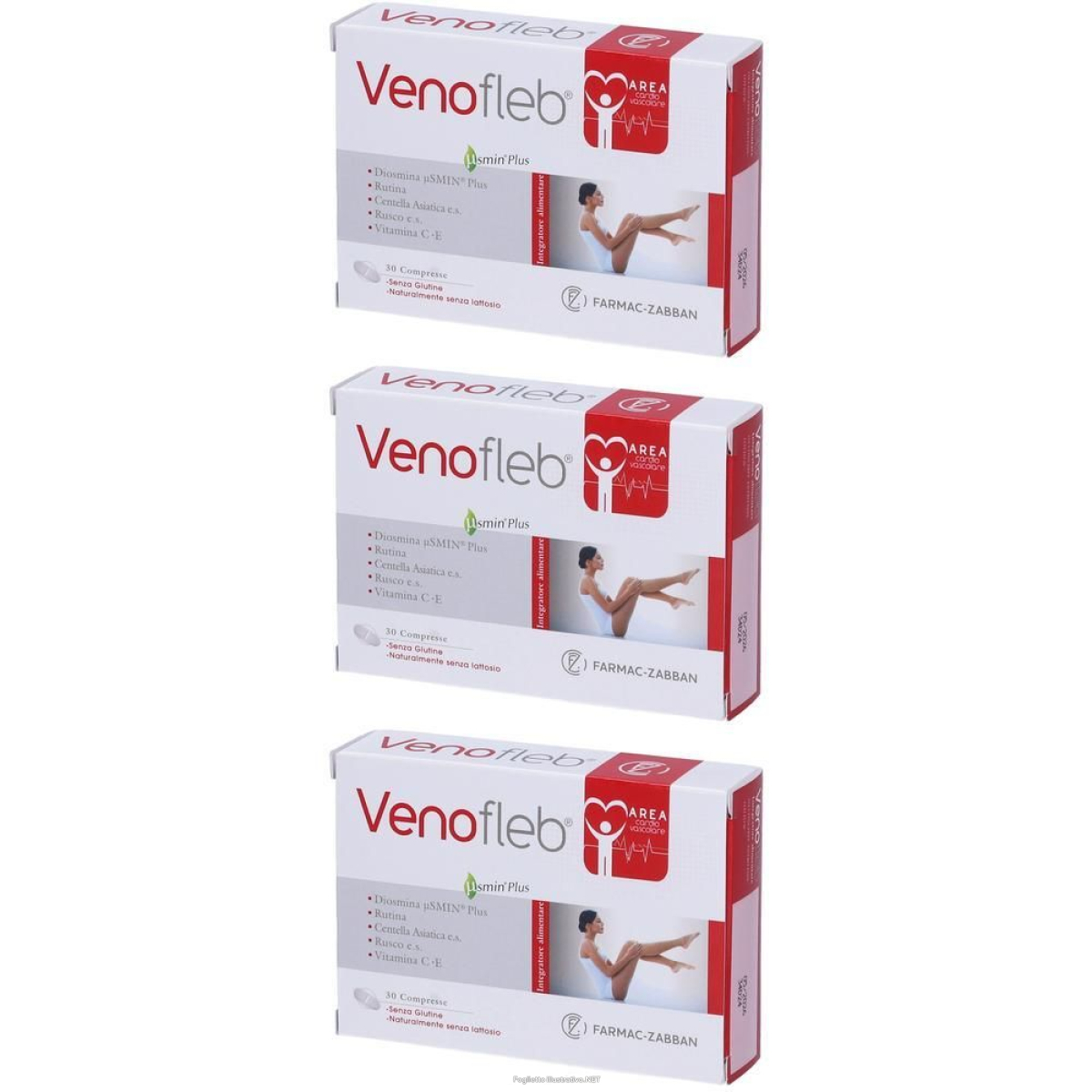 Trova Offerte di venofleb 30 compresse 3x31,5 g e compra online