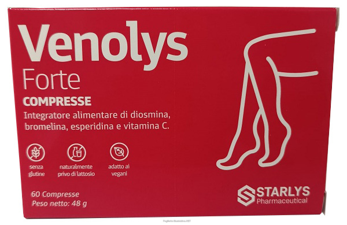 Trova Offerte di venolys forte integratore per la circolazione 60 compresse e compra online