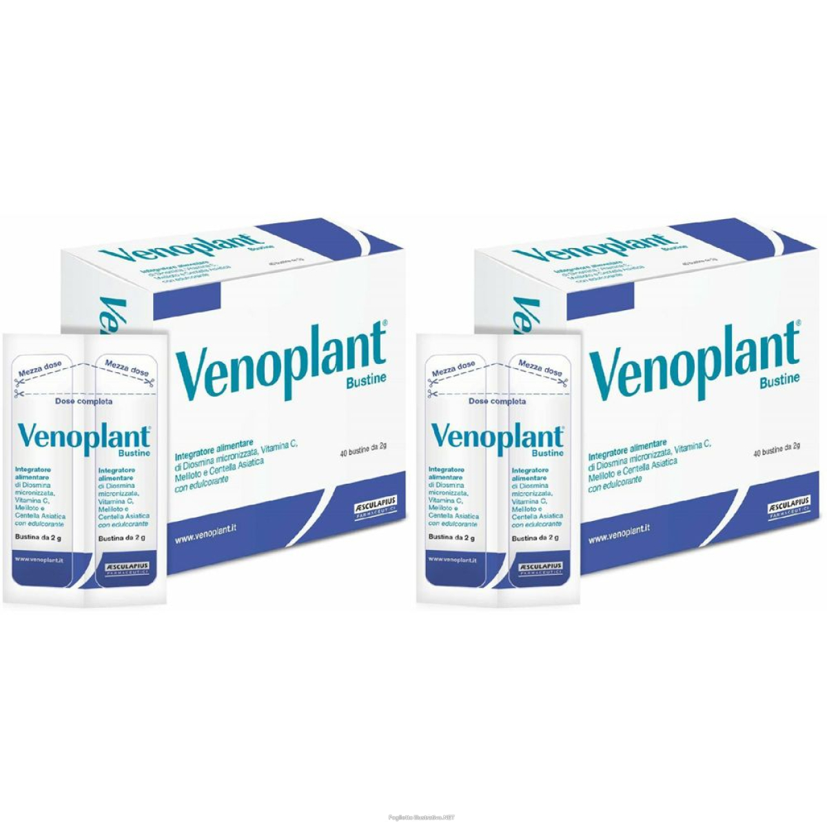 Trova Offerte di venoplant 40bust set da 2 2x80 g polvere per soluzione orale e compra online
