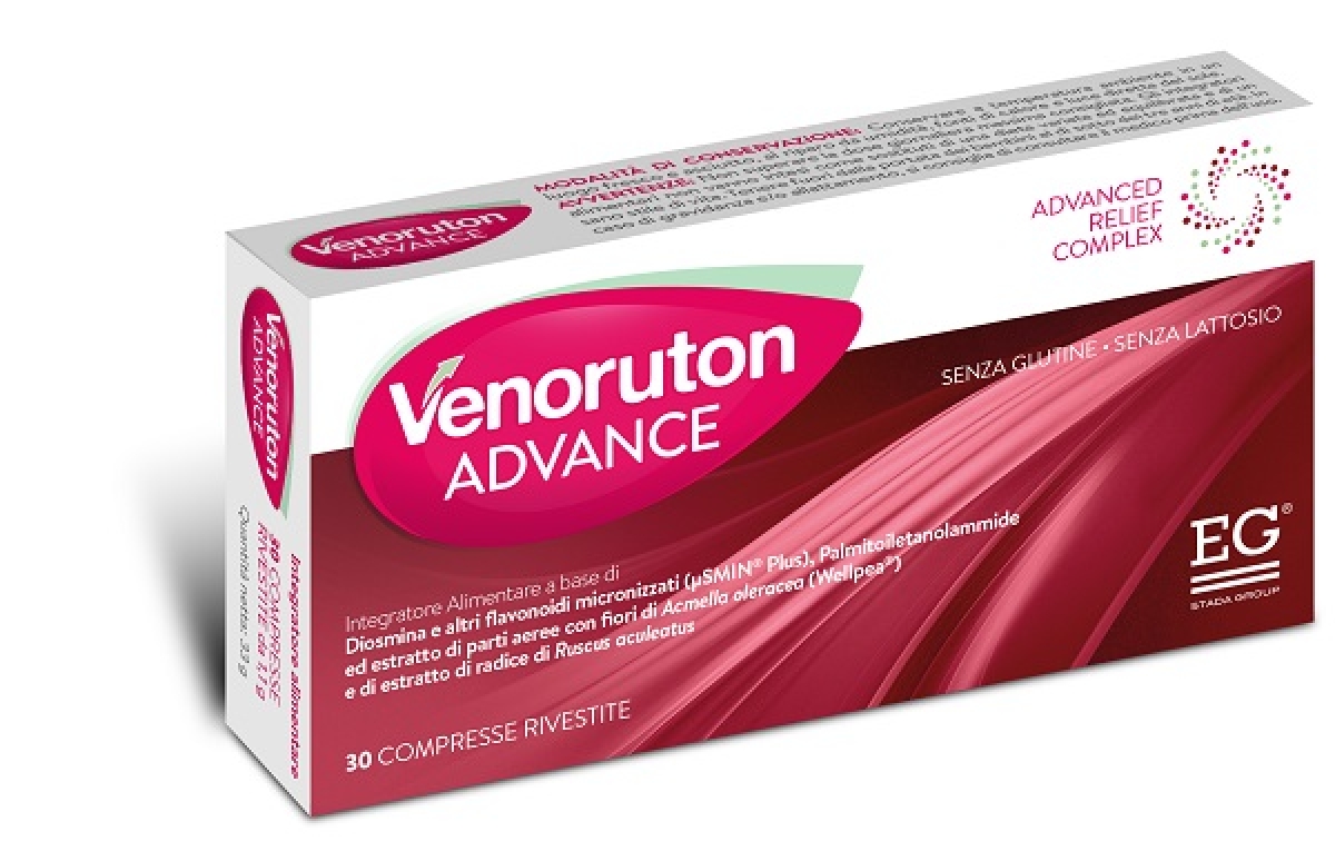 Trova Offerte di Venoruton advance integratore per il microcircolo e la funzionalità della circolazione venosa 30 compresse e compra online