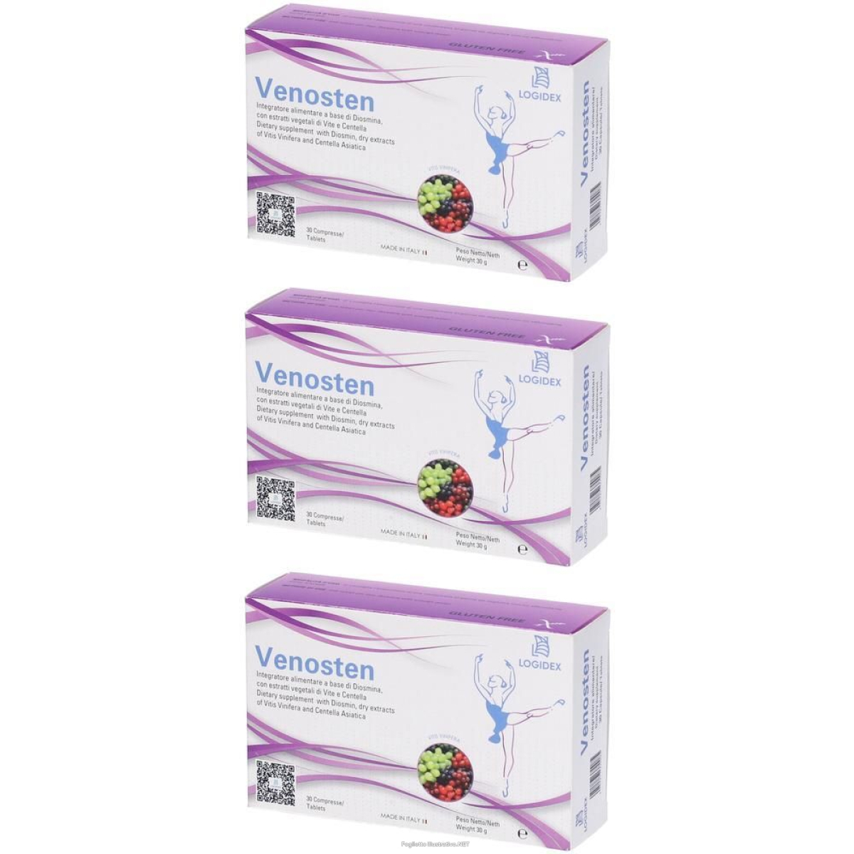 Trova Offerte di venosten compresse 3x30 g e compra online
