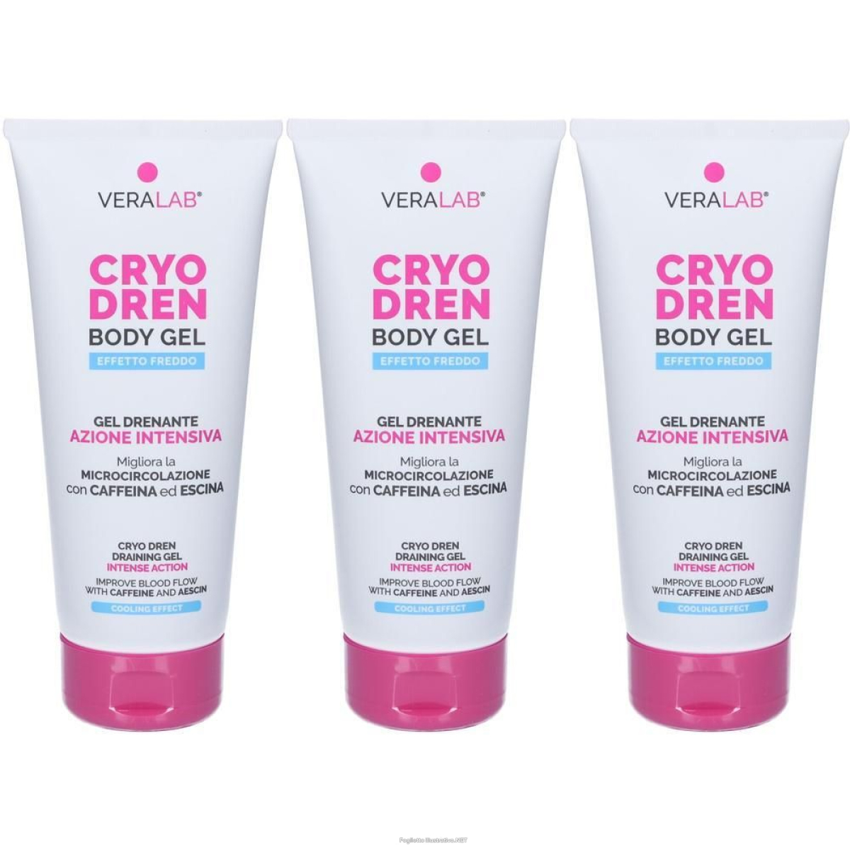 Trova Offerte di veralab cryo dren body gel drenante 3x200 ml e compra online