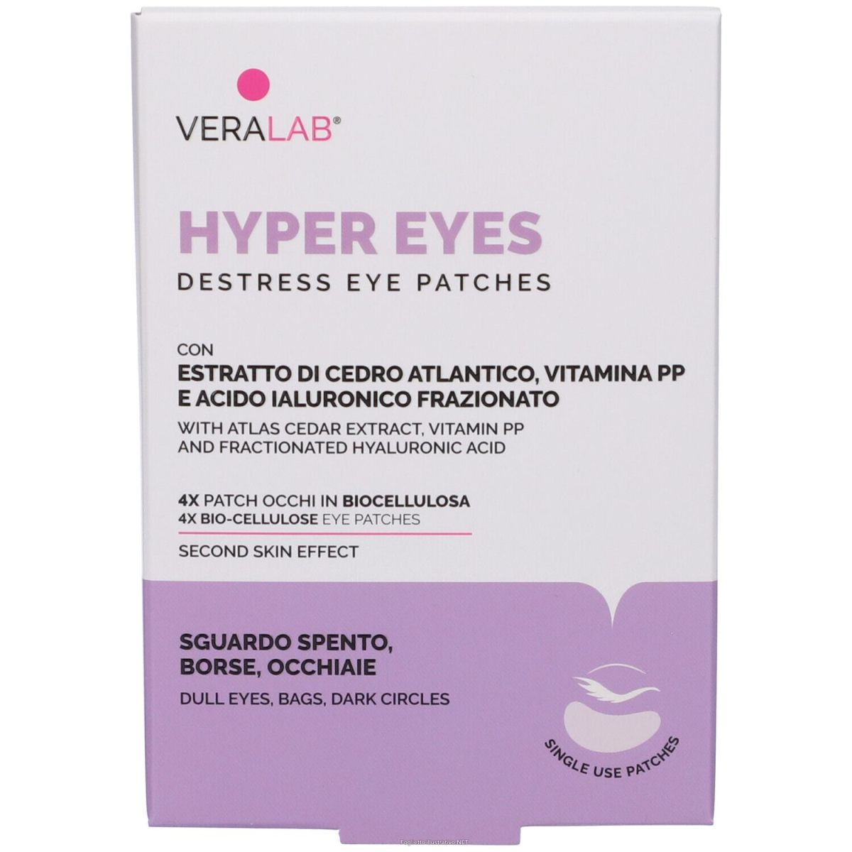 Trova Offerte di veralab hyper eyes destress eye patches kit 4 pezzi pz altro e compra online