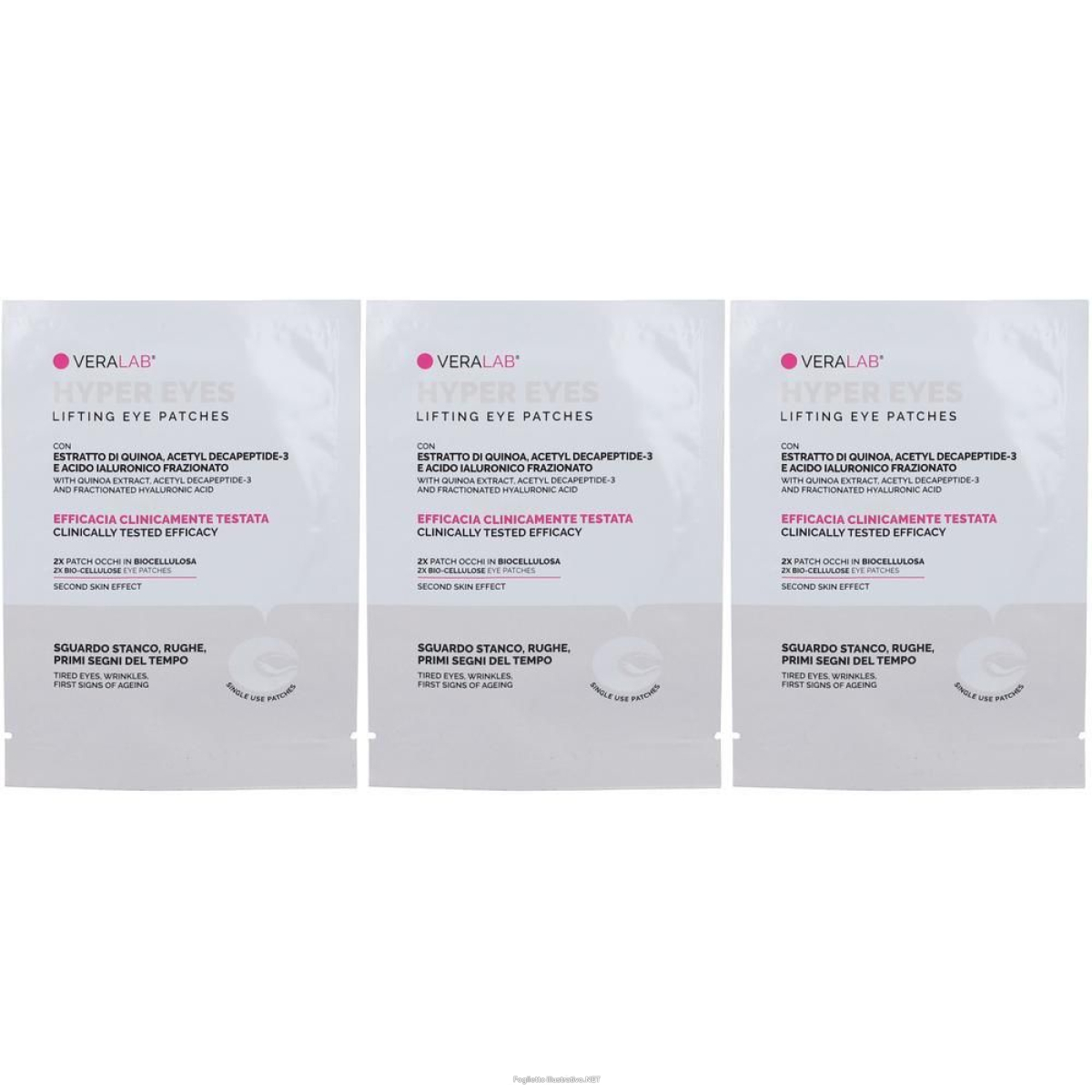 Trova Offerte di veralab hyper eyes lifting eye patches 3x1 st e compra online