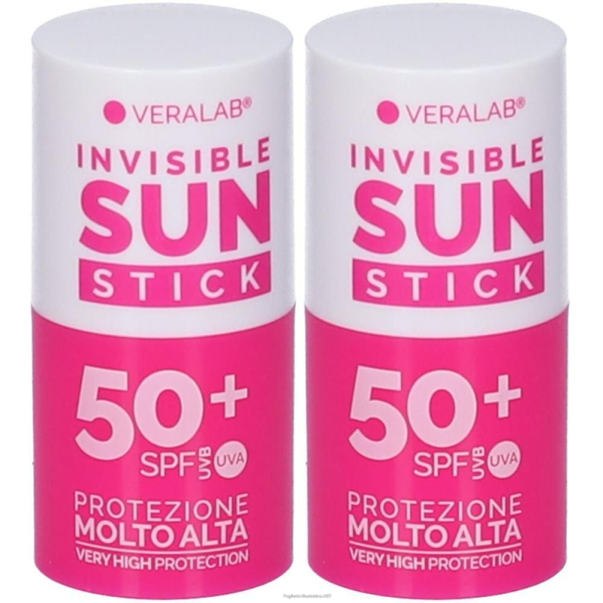 Trova Offerte di veralab invisible sun stick 2x4 ml e compra online