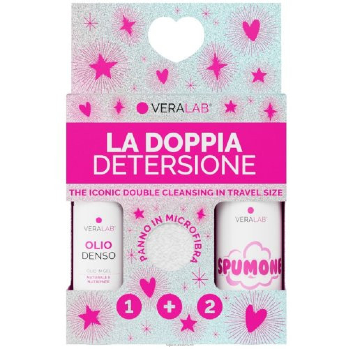 Trova Offerte di veralab kit la doppia detersione travel 1 olio denso 30 ml + 1 spumone 50 ml e compra online