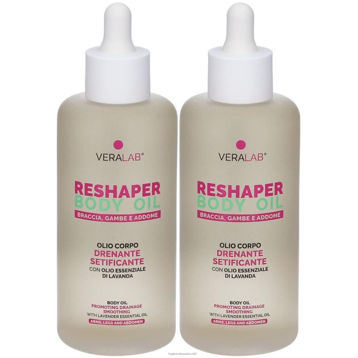 Trova Offerte di veralab reshaper body oil 2x150 ml e compra online