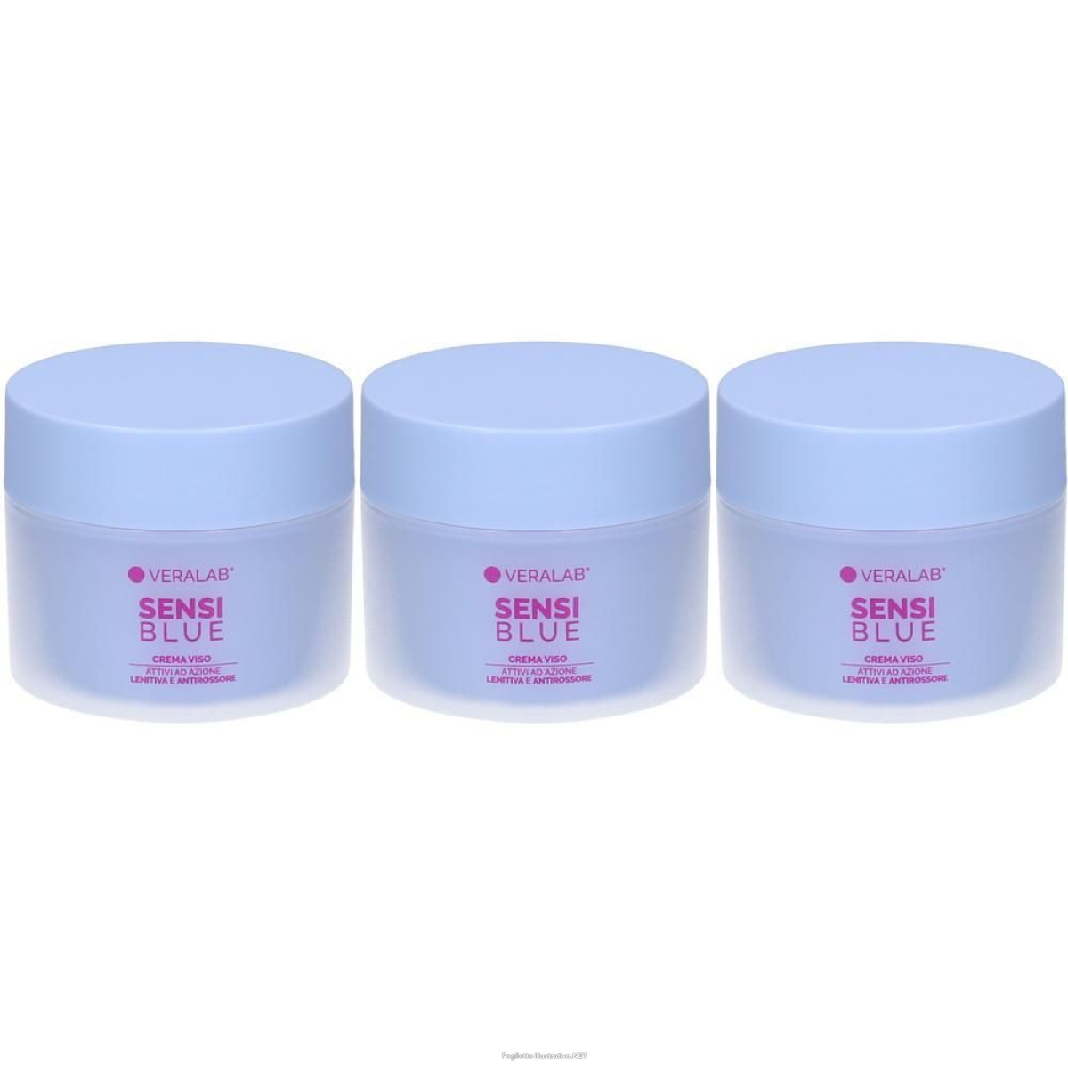 Trova Offerte di veralab sensiblue crema viso lenitiva antirossore 45 ml 3x45 ml e compra online