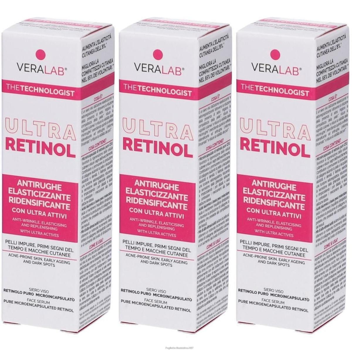 Trova Offerte di veralab siero viso ultra retinol 3x30 ml e compra online