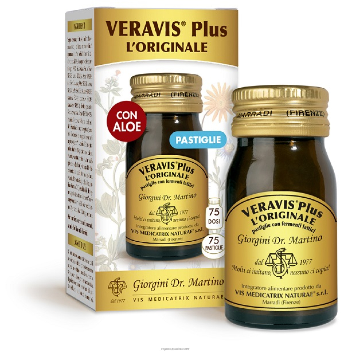 Trova Offerte di veravis plus l'originale pastiglie con fermenti lattici 30 g e compra online