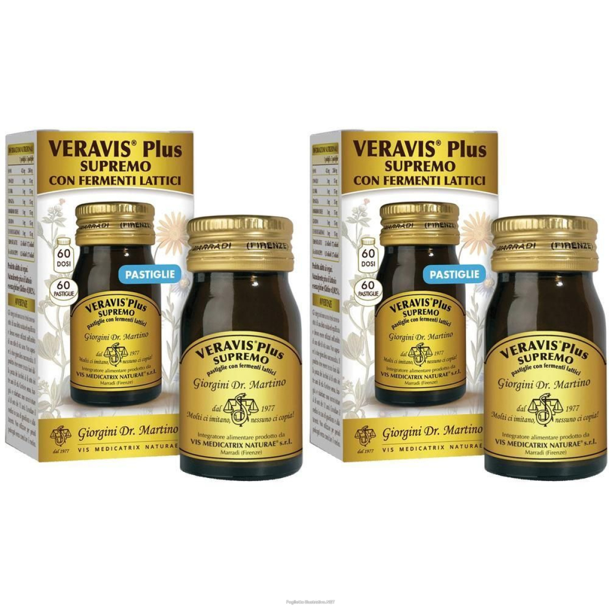 Trova Offerte di veravis plus supremo con fermenti lattici 2x30 g pastiglie e compra online