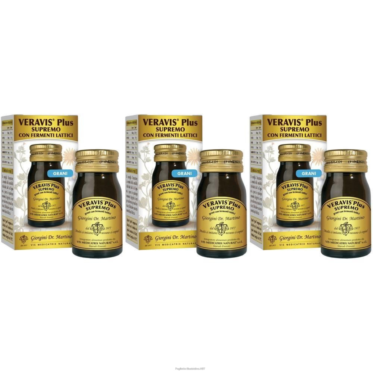 Trova Offerte di veravis plus supremo grani con fermenti lattici 30 g 3x30 g e compra online